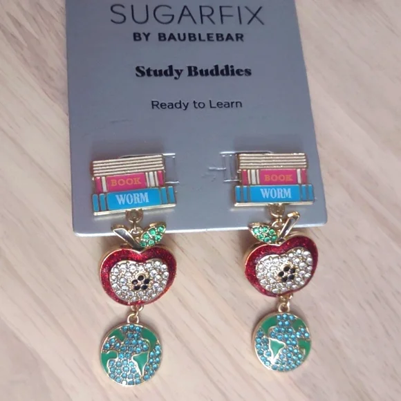 BaubleBar Jewelry Sugarfix Baublebar Study Buddies Books Apple